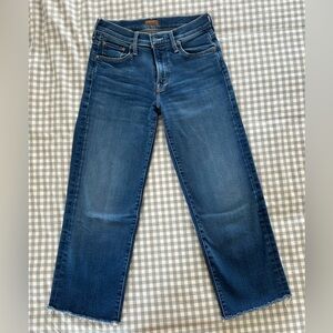 Mother jeans mid rise rambler size 24 in coastal colors